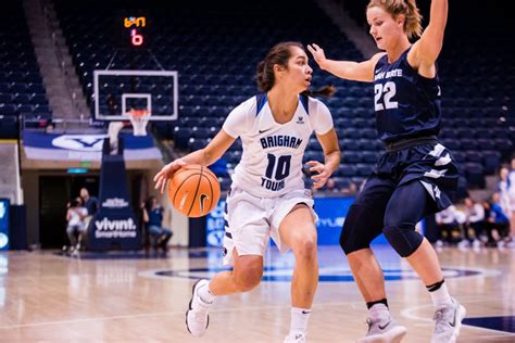 Byu Womens Basketball Drops Fourth Straight In Loss To Utah State