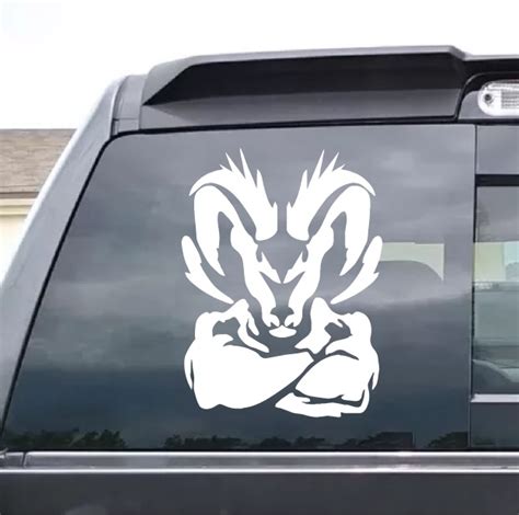 Dodge Decals Muscle Dodge Ram Head Truck Decal Sticker Custom Made In