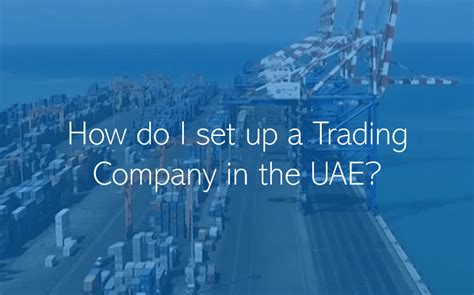 To make an appointment, you need to fill in the. How do I set up a Trading Company in the UAE? | Pro ...