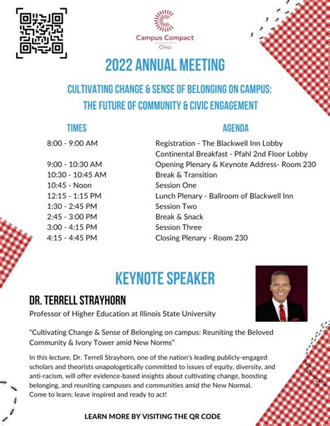 Annual Meeting Flyer Pg 1 Ohio Campus Compact