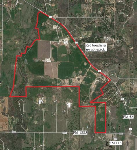 Aerial Map 618 Acre Gch Horse And Cattle Ranch Coalson Real Estate
