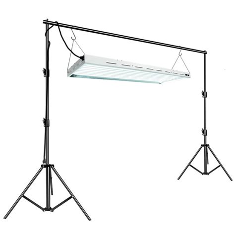 Collapsible Plant Grow Light Stand With Adjustable Height From Acf