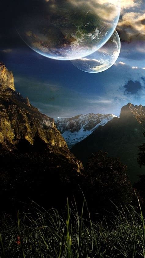 Planeten ber Berge Handy Logo Kostenlos Hintergrundbild ... Klicken sie einfach auf galerie, finden.