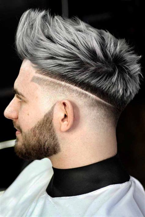 To Dye Or Not To Dye Are Silver Hair Men Still On Trend Men Hair Color Dyed Hair Men Grey