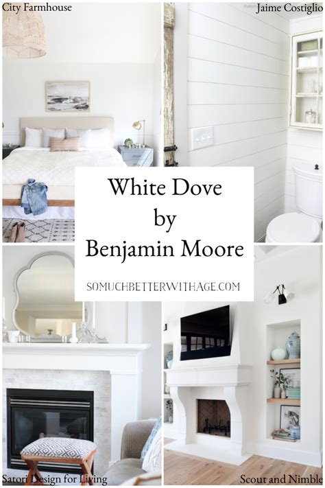 White Dove By Benjamin Moore How To Pick A White Paint Color So