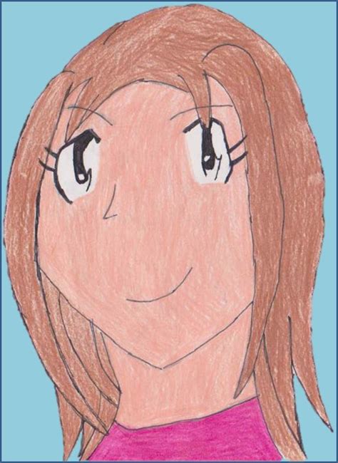 Manga Self Portrait Drawing By Animegirl15 Dragoart
