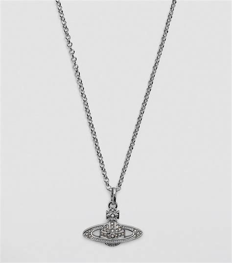 Vivienne Westwood Crystal Embellished Bas Orb Necklace Harrods US