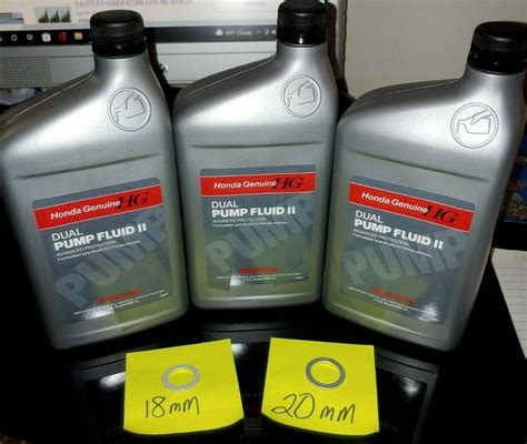 Qts Acura Genuine Oem Awd Fluid Dpsf W Washers A Mdx Rdx