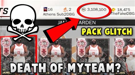 Nba 2k18 Myteam Pink Diamond James Harden Pack Glitch Is This The