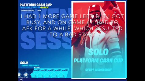 Pro fortnite mobile player for eleven gaming (e11) i post videos every monday and friday, so if you like fortnite mobile content then you have come to the right place. Solo platform cash cup fortnite-mobile - YouTube