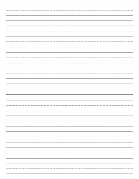 A line divided into 2. Free Printable Lined Paper {Handwriting Paper Template} | Paper Trail Design | Handwriting paper ...