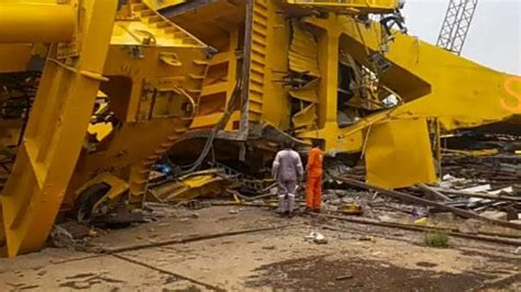 Death Toll In Visakhapatnam Shipyard Crane Accident Rises To 11