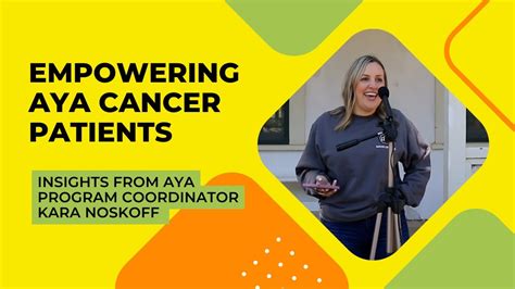 Empowering Aya Cancer Patients Insights From Aya Program Coordinator