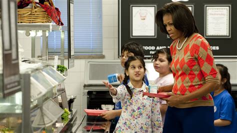 First Lady Vows To Fight For School Lunch Nutrition ‘until The Bitter