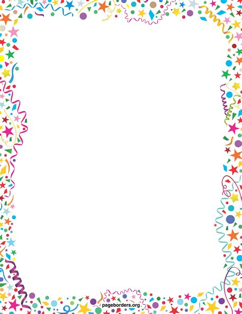 Clip Art Borders Page Borders Borders And Frames