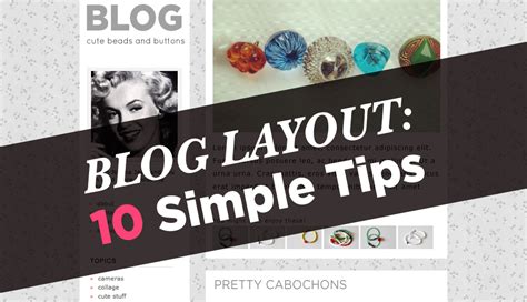 10 Blog Layout Tips A Beautiful Mess