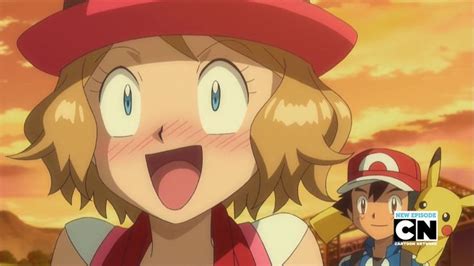 Serena Ash Ketchum Pikachu Anime Pokemon Pokemon Characters