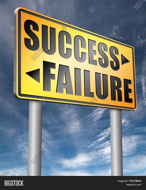 Success Versus Failure Image & Photo (Free Trial) | Bigstock