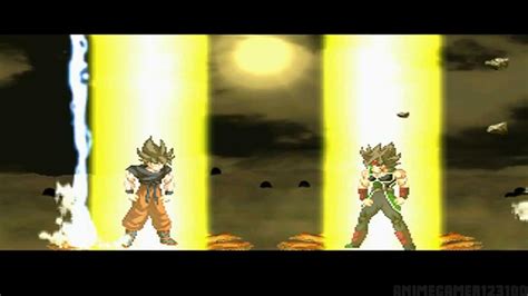 Gohan base ulsw by spritexmaker. DBZ M.U.G.E.N Edition SSJ Goku (battle Damaged) vs SSJ ...