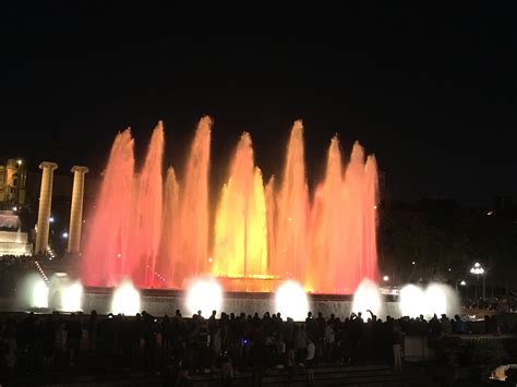 The Magic Fountain Of Montju C Barcelona All Year