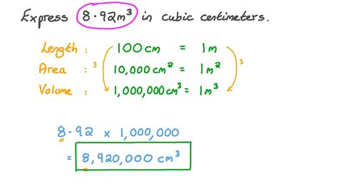 How To Convert Cm3 To M3 Cubic Centimeters To Cubic Meters