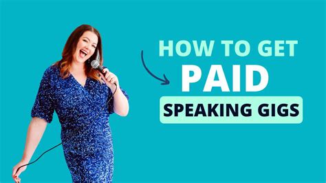 How to get paid speaking gigs