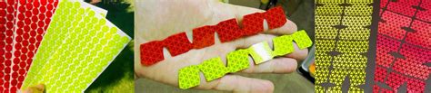 Reflective Shapes Diamond Plate Nfpa 1901 Oralite V98 Lime Red