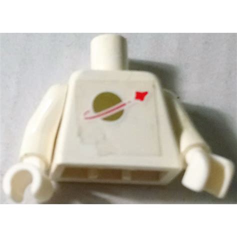 Lego White Classic Space Torso Brick Owl Lego Marketplace