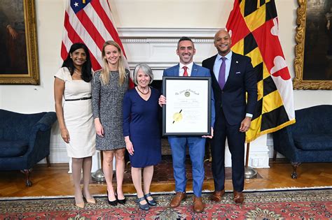 Governor Wes Moore Swears In Jake Day As The Secretary Of Maryland