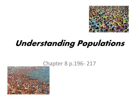 Ppt Understanding Populations Powerpoint Presentation Free Download