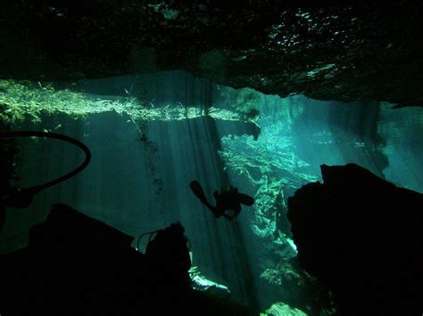 A Cenote Is A Natural Sinkhole That Results From The Collapse Of