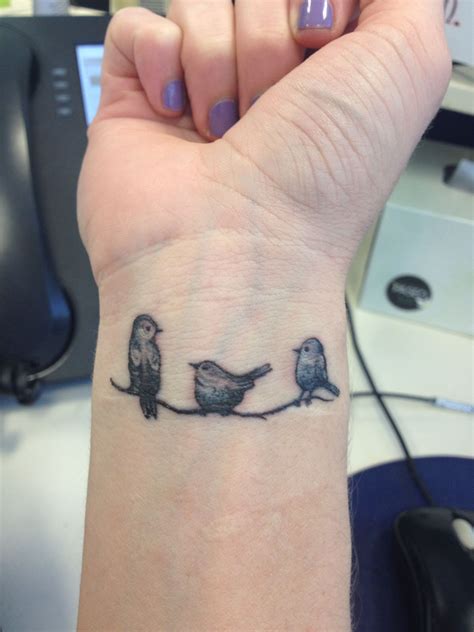 My 3 Little Birds To Remind Me That Evverythings Gone Be Alright
