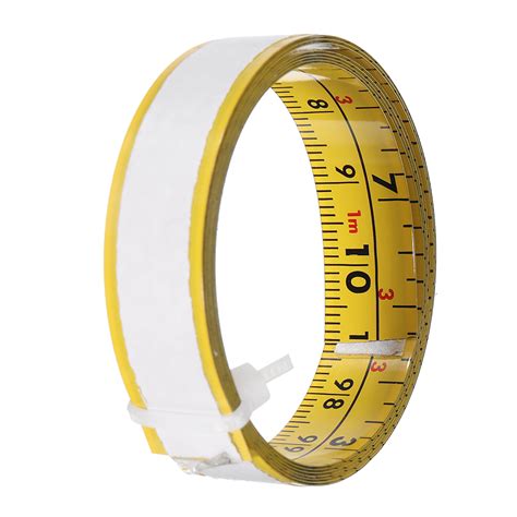 Woodworking Metric And Inch Self Adhesive Measuring Tape Steel Miter