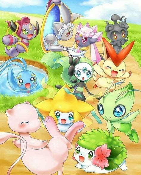 Mythical Pokémon With Images Cute Pokemon Wallpaper Cute Pokemon