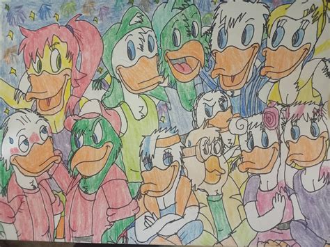 Ducktales Quack Pack And Darkwing Duck Teenagers By Djordjecvarkov On