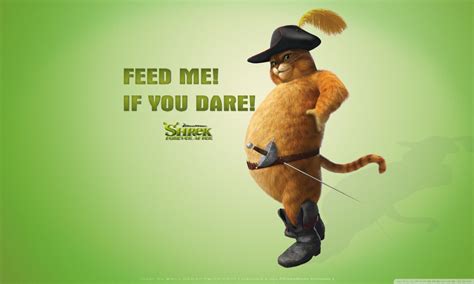 Feed Me If You Dare Puss In Boots Shrek Forever After Ultra Hd