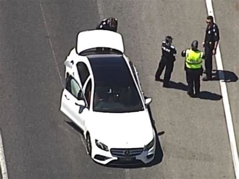 Brisbane Chase Police Chase Ends With Driver Of Stolen Car Arrested