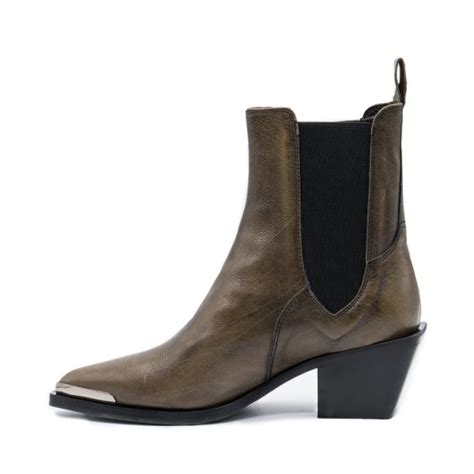 Pointed Texan Ankle Boot With Elastic Laura Bellariva