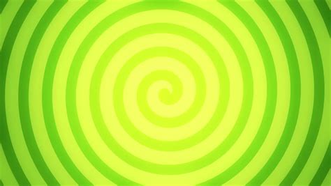 Animated Green Vortex Spiral Abstract Background Stock Footage Video