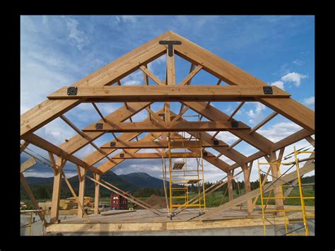 Heavy Timber Trusses 2 Tree House Resort Timber Truss Timber Framing