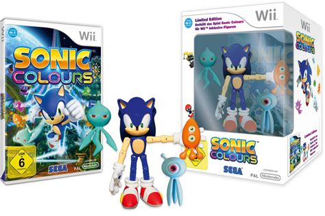 Wii And Ds Sonic Colours Limited Edition With Figures The Toyark News