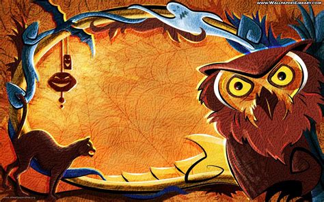 46 Halloween Owl Wallpapers