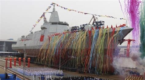 Chinas Navy Commissions Two New Type 055 Destroyers After Class