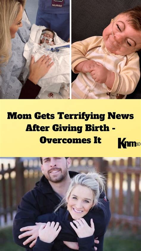 mom gets terrifying news after giving birth overcomes it on inspirationde