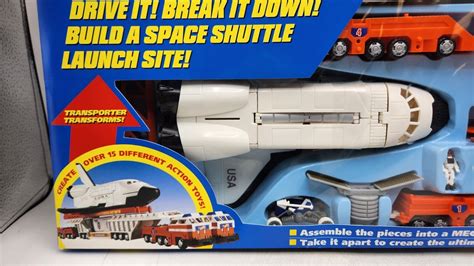 1996 Sealed Mattel Hot Wheels Mega Rig Space Shuttle Transporter
