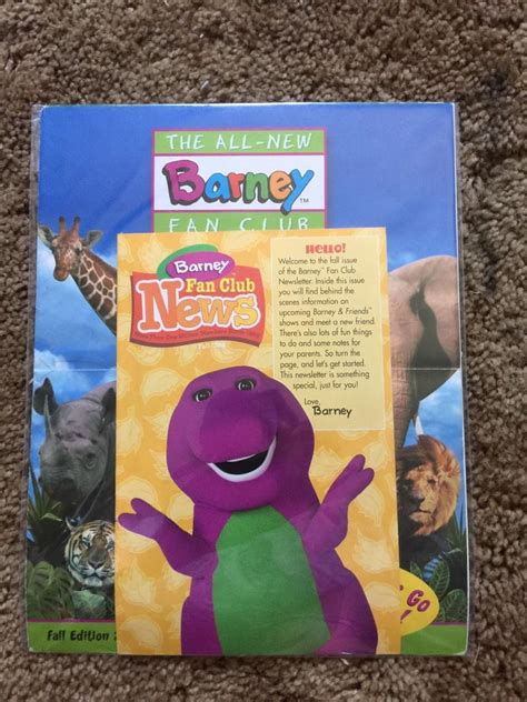 Barney Fan Club News 1996 Musadodemocrata