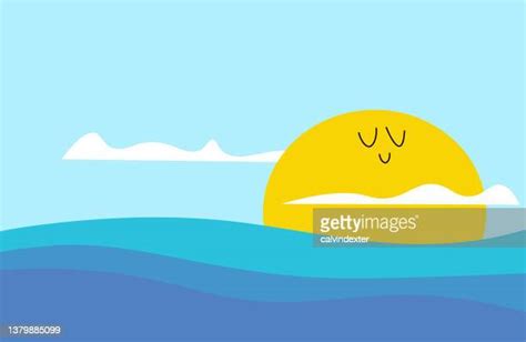 Sunrise Beach Cartoon Photos And Premium High Res Pictures Getty Images