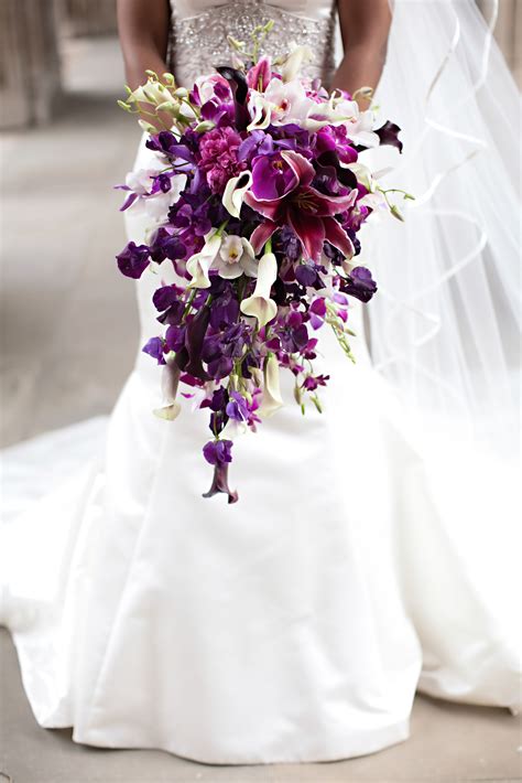 Premium artificial wedding flowers that don't look cheap. Pin by The English Garden on WEDDINGS | Purple bridal ...