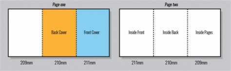 Folding 6pp A4 Roll Landscape Cmyk Colour Online