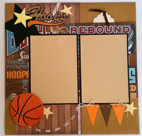 Basketball Hoops Sports High School College Premade Etsy